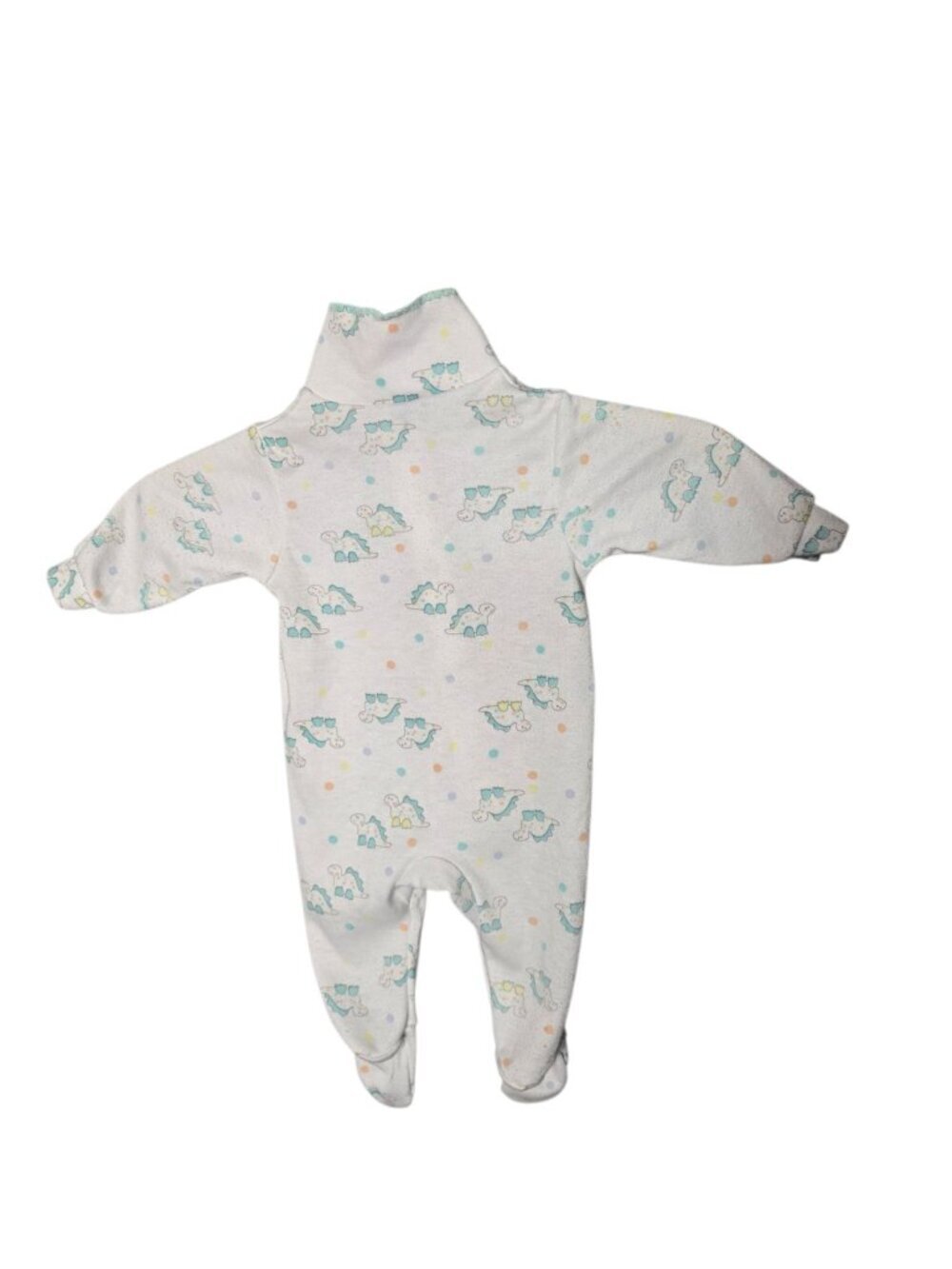 Vintage 90s Carters Dinosaur Print Long Sleeve Sleeper